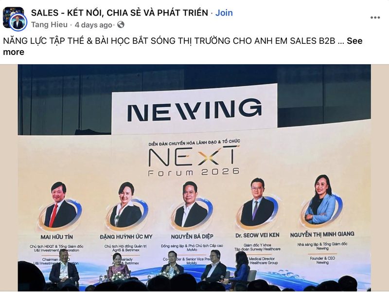 SALES Kết nối, chia sẻ & phát triển